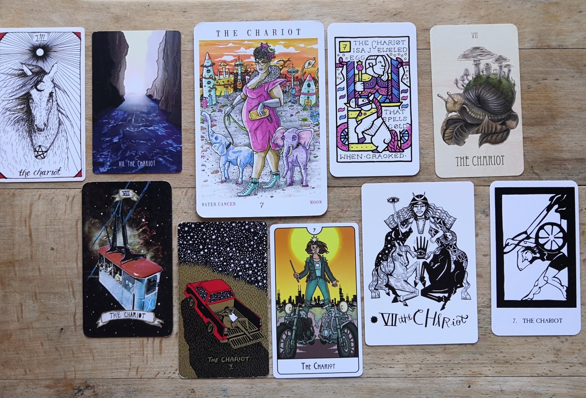 Le tour du tarot en mots-clés: Le&nbsp;Chariot