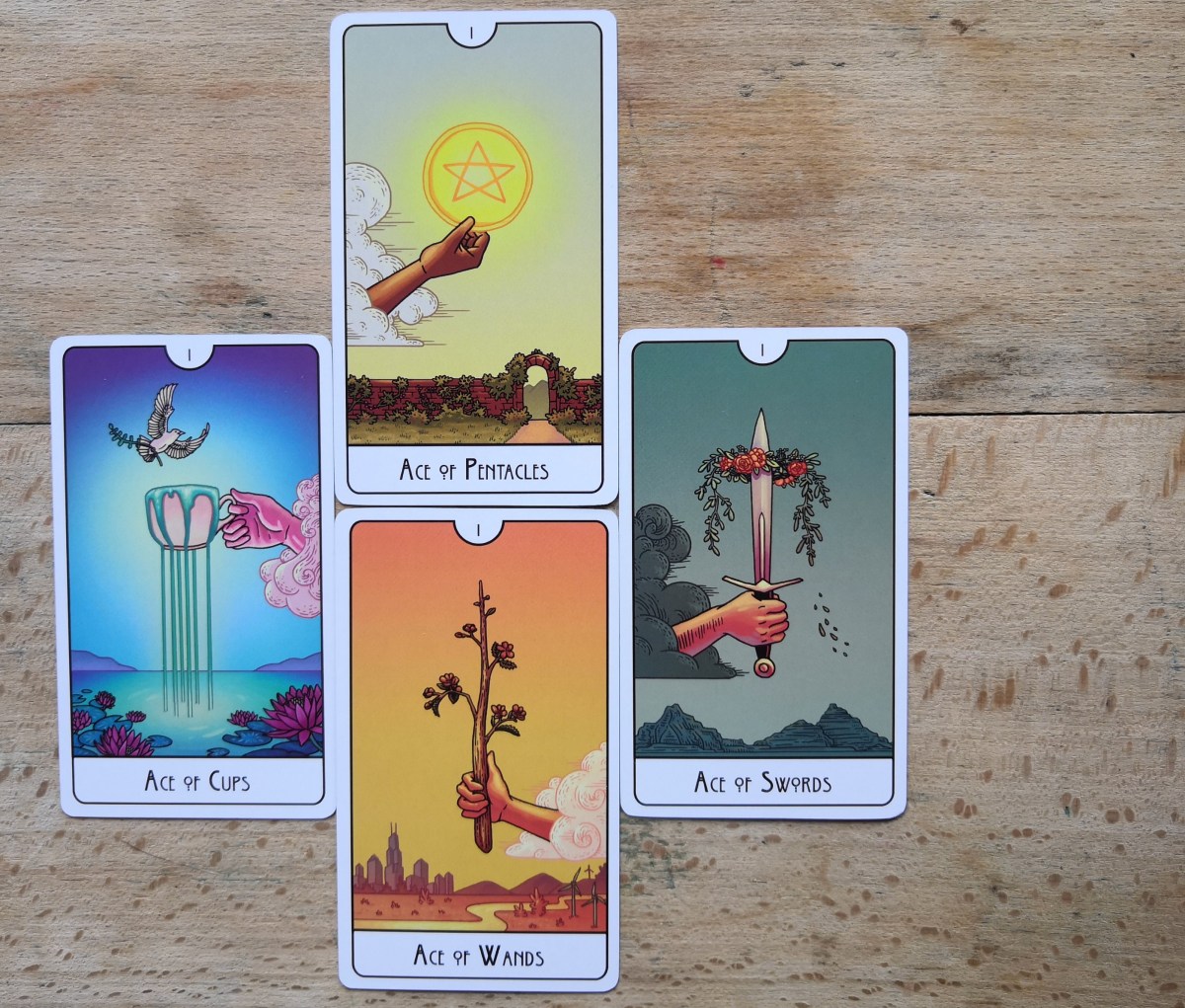 Apprendre le tarot. 4/ Les suites: éléments et&nbsp;numérologie