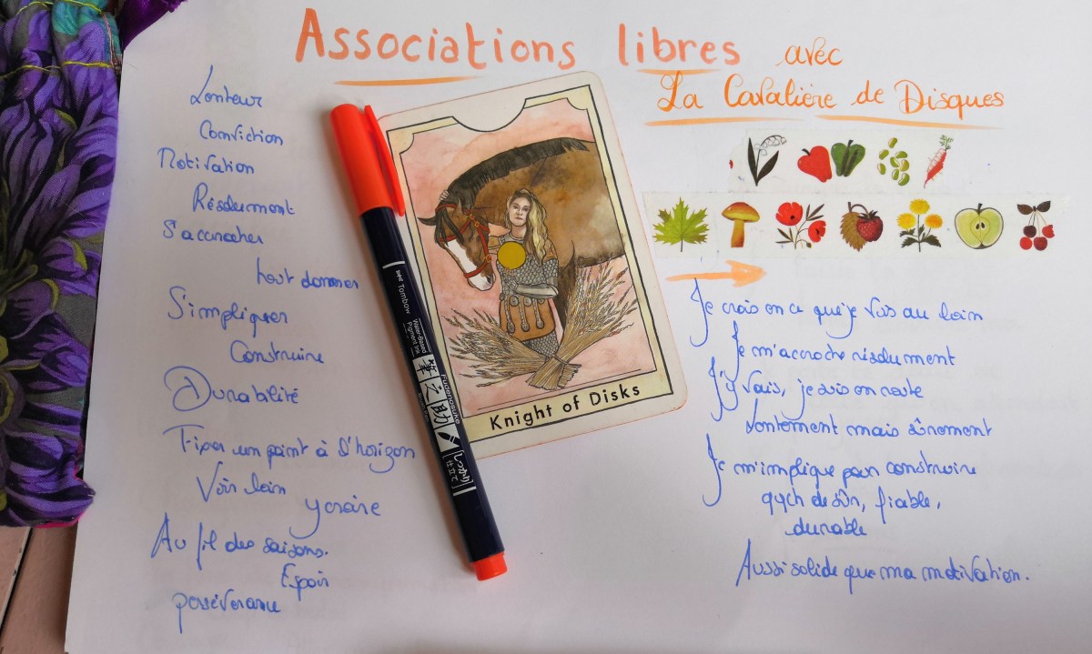 Comment apprendre le tarot: les associations&nbsp;libres